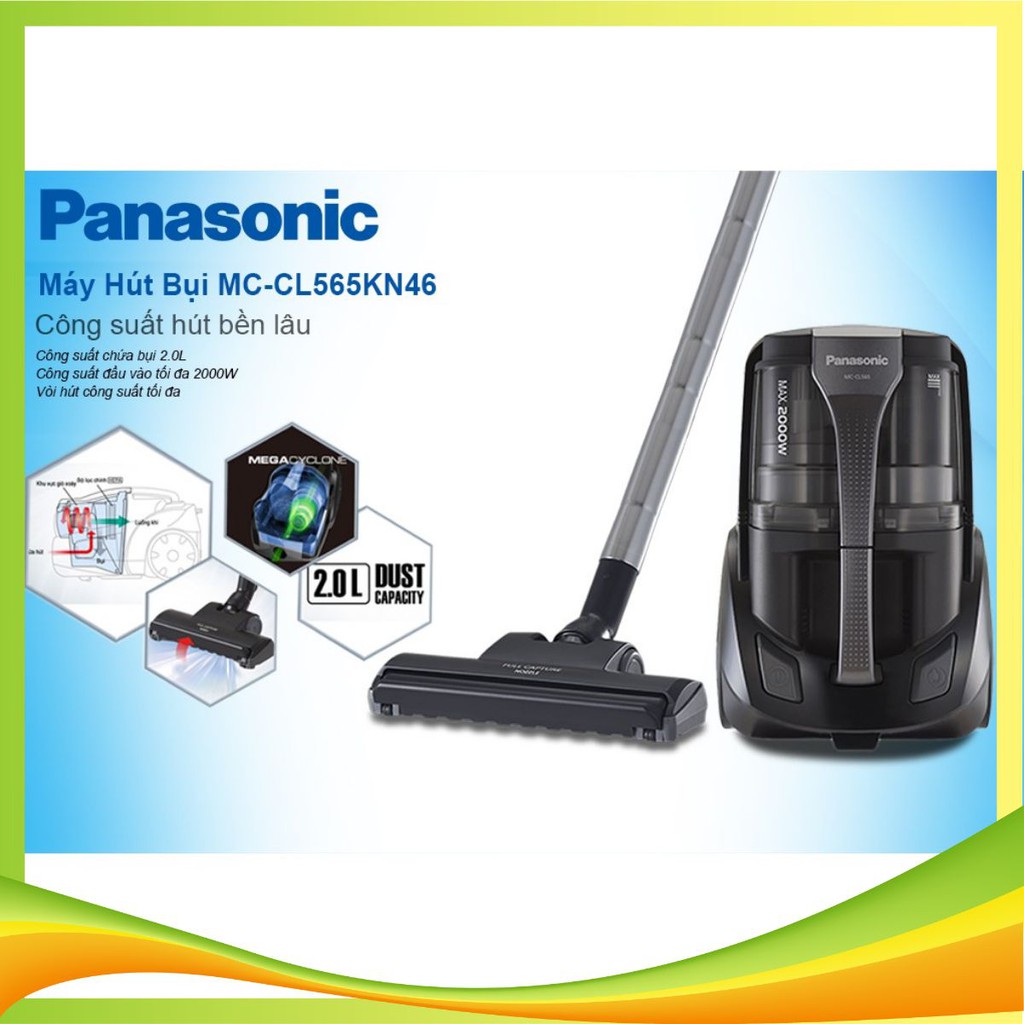 Máy hút bụi không túi Panasonic PAHB- MC-CL575KN49 2000W - Model 2020