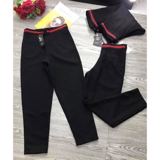 Quần baggy viền đỏ hít hót