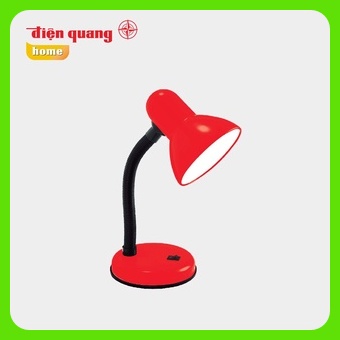 Đèn học bảo vệ mắt Điện Quang ĐQ DKL03 ( kiểu chóa sắt, màu đỏ đen )