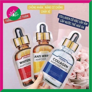 Mặt Nạ Tinh Chất Tế Bào Gốc Nature Beauty Premium Ampoule Mask Bí Quyết Da Đẹp Không Cần Spa, mặt nạ Nature Beauty hãng