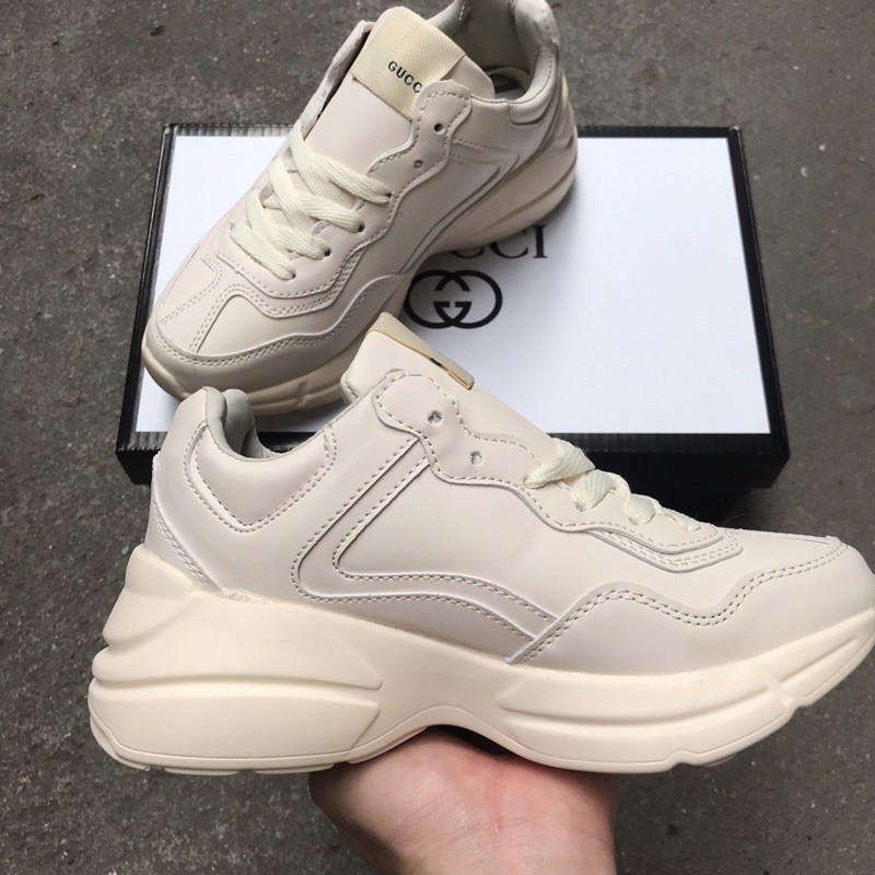 Giày thể thao chunky vàng kem 🎁 TẶNG TẤT VÀ HỘP | BigBuy360 - bigbuy360.vn