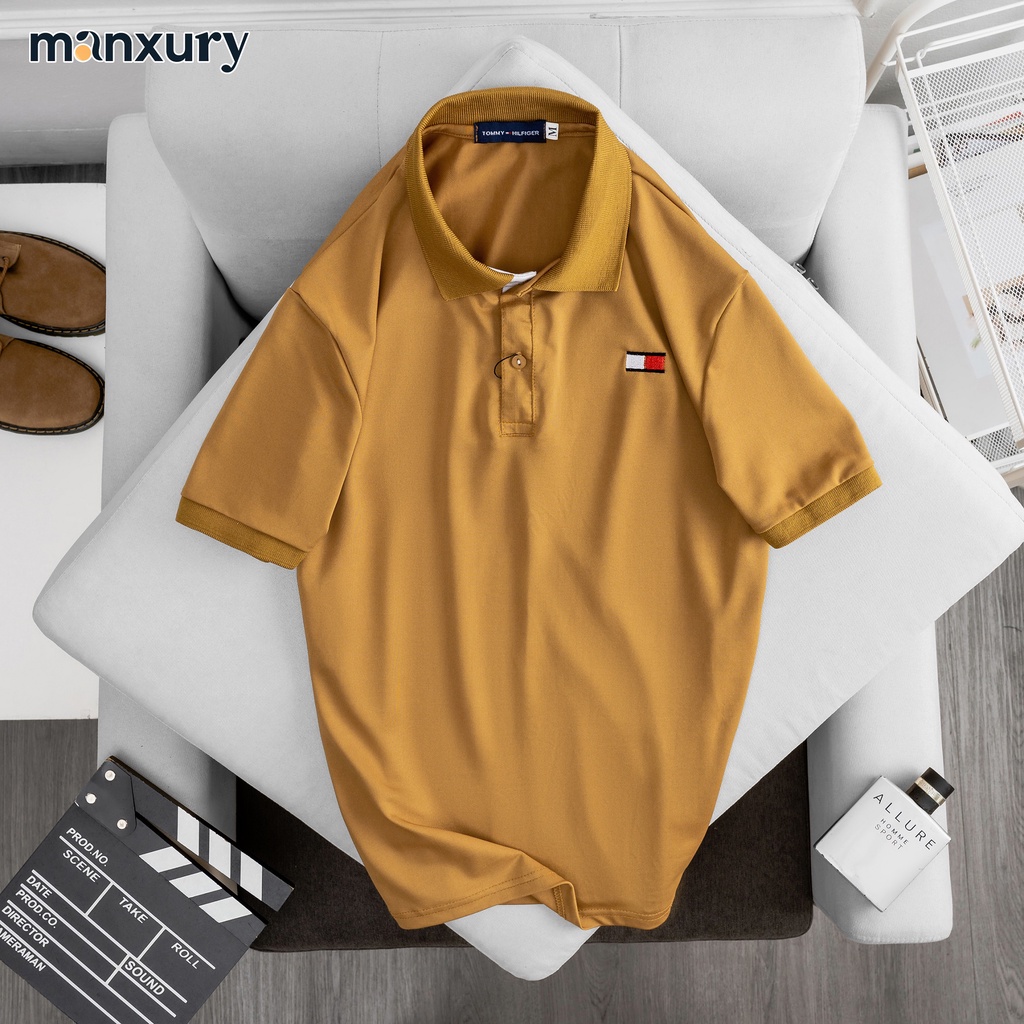 Áo thun POLO nam cổ bẻ BASIC CVC vải cá sấu Cotton kháng khuẩn, chống nhăn, thoáng mát - MANSTORE