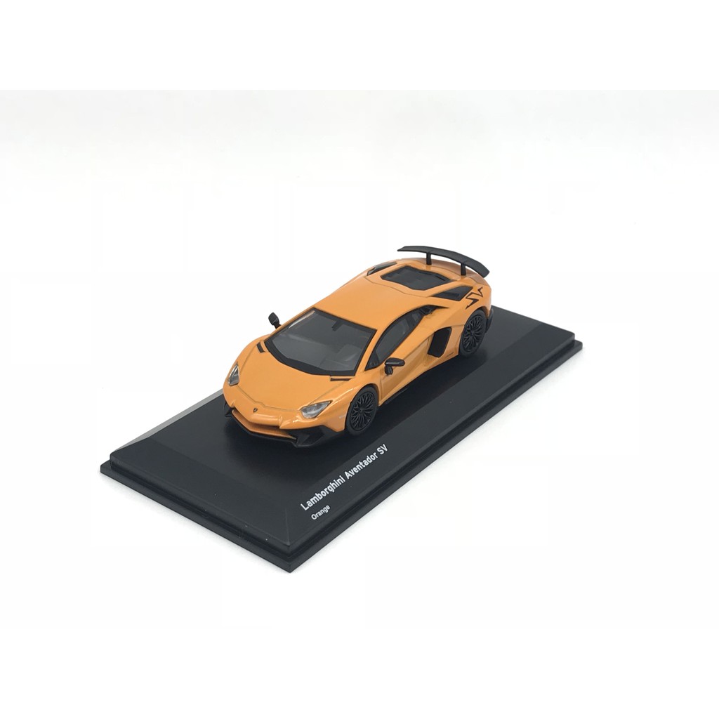 Xe Mô Hình Lamborghini Aventador SV 1:64 Kyosho ( Cam )