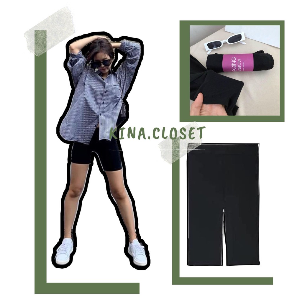 Quần legging ngắn chất co dãn siêu tốt | BigBuy360 - bigbuy360.vn