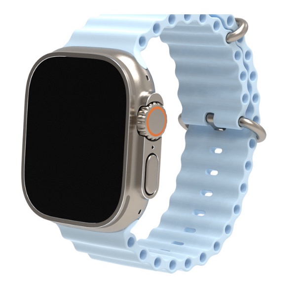 Dây đeo đồng hồ thông minh watch 8 ultra chất liệu silicone 42mm 38mm 40mm 44mm