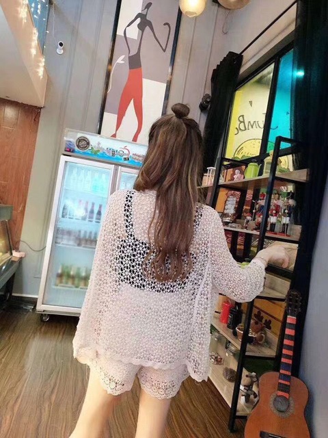 ⚡️FLASH SALE⚡️-ÁO KIMONO LƯỚI ĐI BIỂN CÓ SẴN | BigBuy360 - bigbuy360.vn