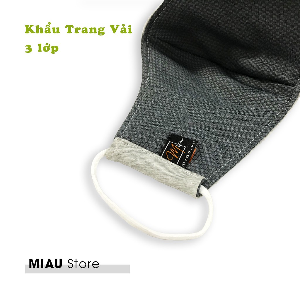 Combo 2 Khẩu Trang Vải Cotton 3 lớp dành cho Người lớn và Trẻ em | BigBuy360 - bigbuy360.vn