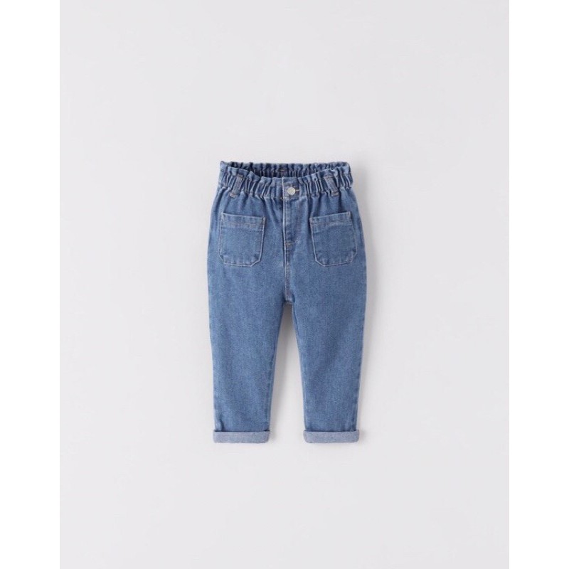 Quần bò Zara bé gái - ẢNH THẬT freeship xtra - FREESHIP XTRA