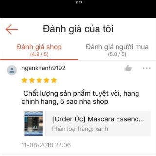 [Order Úc/Đức] (nt shop) Mascara Essence Lash Princess False Lash Effect Mascara