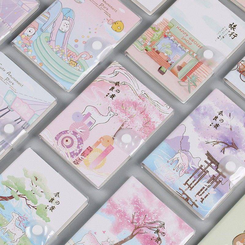 ⭐ iLado ⭐  sổ tay A7 tài khoản tay sáng tạo dễ thương vở notebook sổ ghi chú mini tập vở sổ ghi chép  kẻ ngang sổ ghi chép sổ tay ghi chép vở lò xo kẻ ngang sổ lò xo kẻ ngang marker học văn phòng phẩm sổ ghi chú