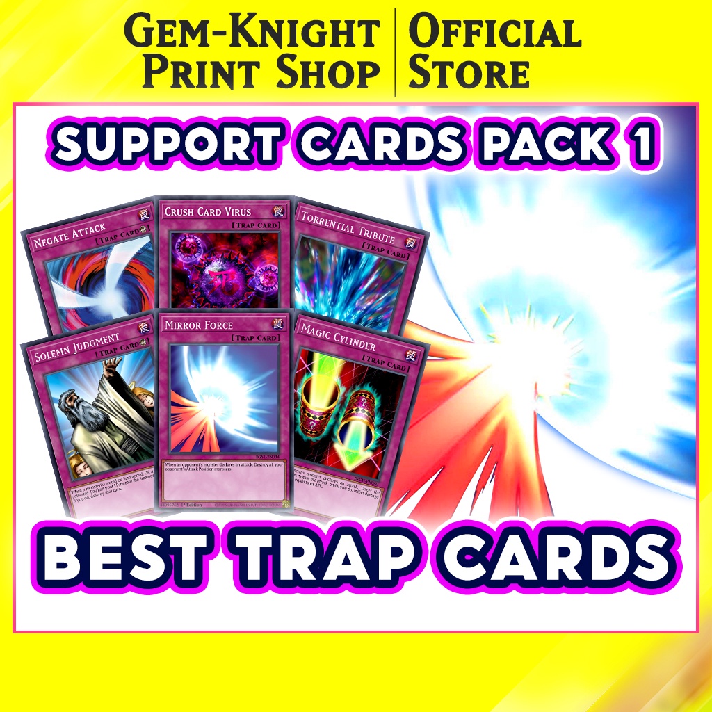 [Bài In] Bộ bài Yugioh - Best Trap Cards - Pack 1