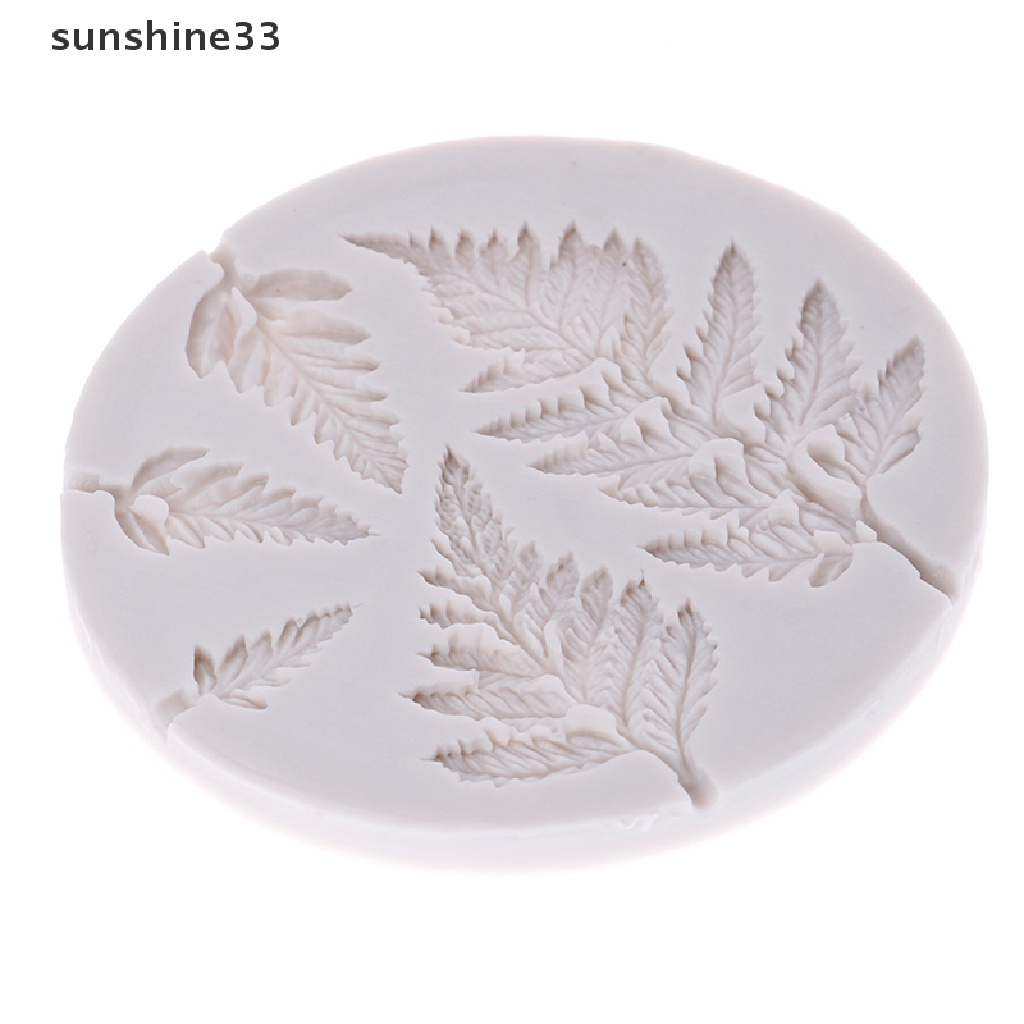 SU Leaf silicone mold fondant mold cake decorating tools chocolate gumpaste mold n
