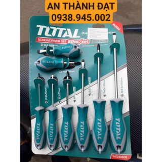 BỘ 8 TUA VÍT CHÍNH HÃNG TOTAL MODEL: THT250608