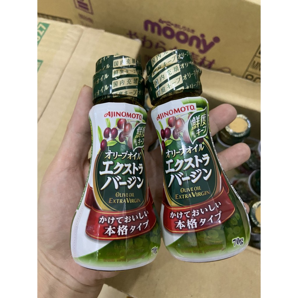 Dầu Olive Extra Virgin Ajinomoto 70g Nhật Bản
