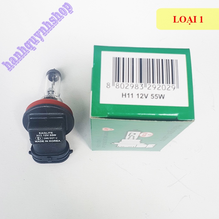 Bóng đèn gầm ô tô H11 12V 55W con cú Halogen Nam Yung