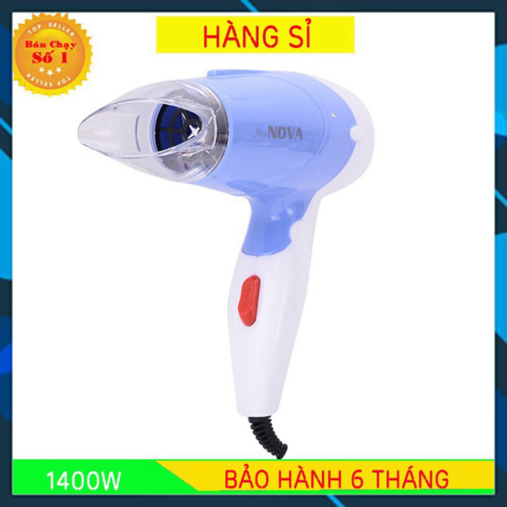 Máy sấy tóc mini tại nhà NOVA  công suất 1000W  gấp gọn được