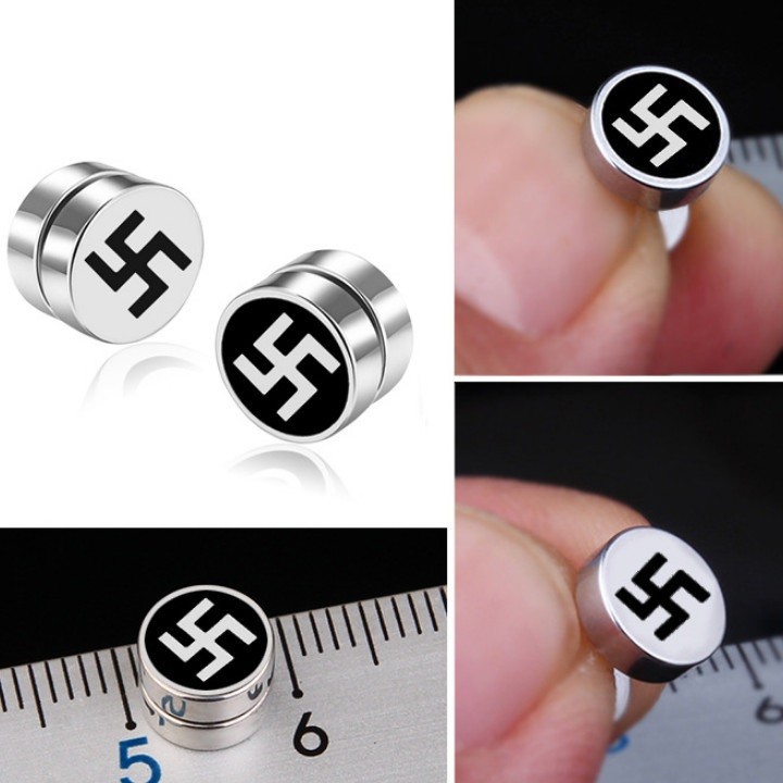 Bông Tai Nam Châm Titan Không Đen TT 1703