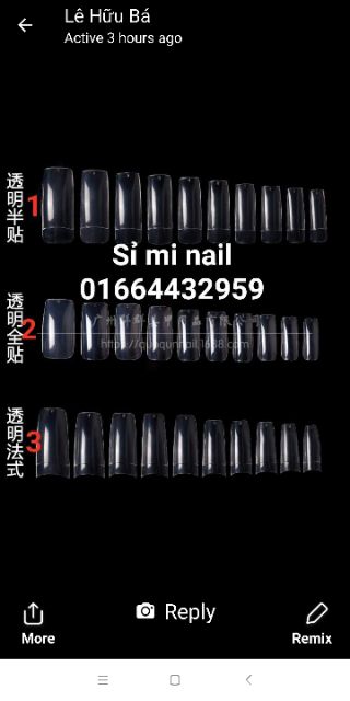 Móng giả dán và nối nail HSM Muốn có bộ móng thật đẹp giải pháp