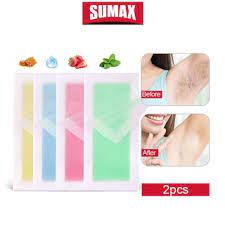 Sáp wax lông SUMAX Tẩy lông mặt vùng nhỏ tẩy lông chuyên nghiệp 40 miếng 100g