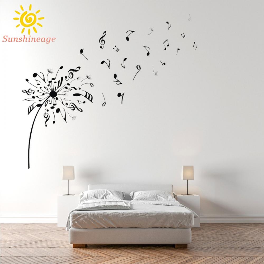 SUNAGE --Wall Sticker Shop Sticker Studies 97*85 Cm Wall Art Corridor Decal Note&amp; SHINE