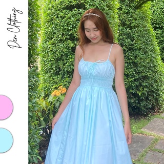 Đầm 2 dây maxi dài tôn dáng