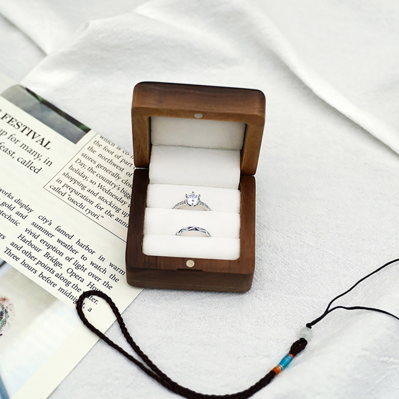 Flgo Hộp Gỗ Đựng Trang Sức Nhỏ Gọn Tiện Dụng