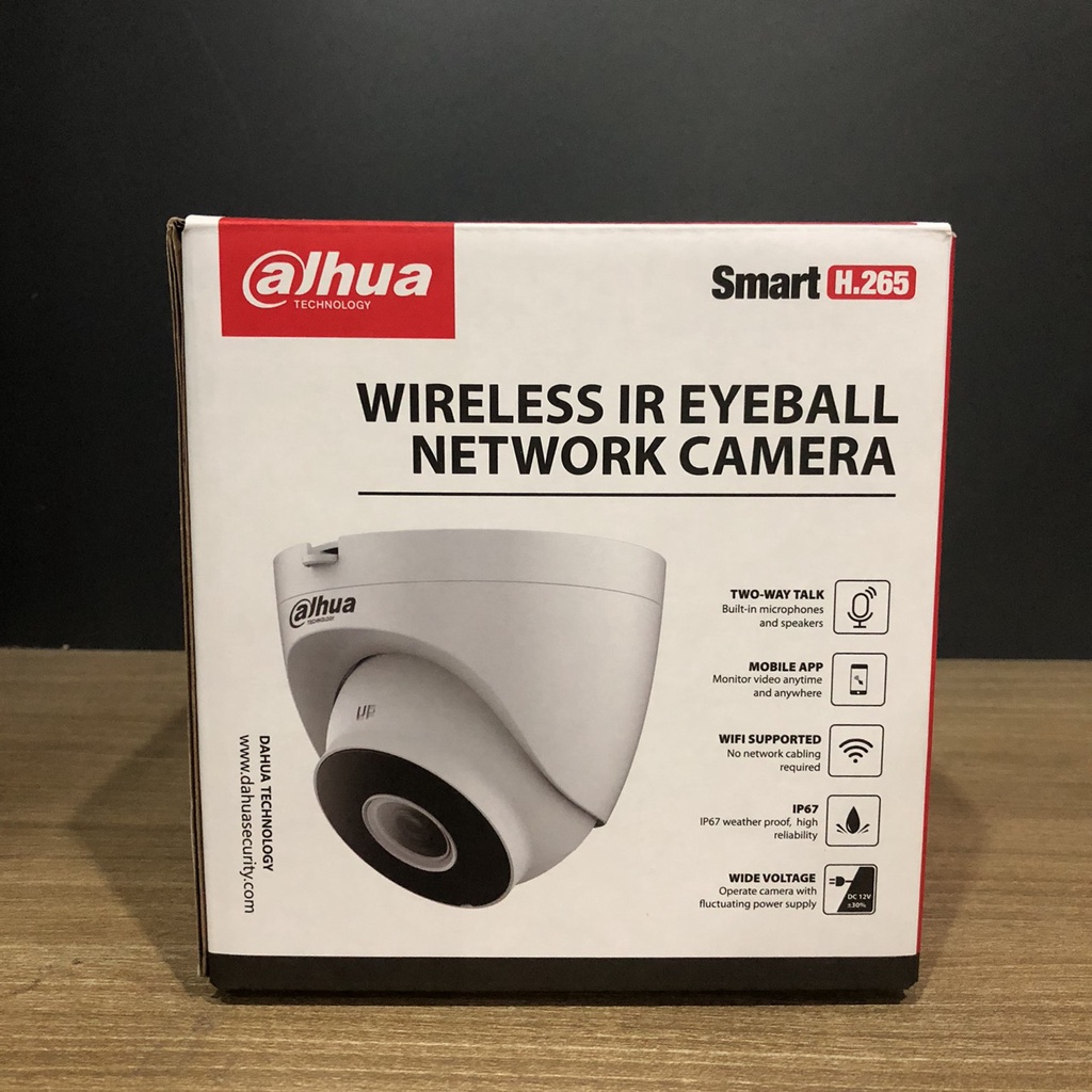 Camera IP Wifi DAHUA DH-IPC-HDW1230DT-STW 2MP - Đàm thoại 2 chiều - Hỗ trợ thẻ nhớ - Hàng chính hãng