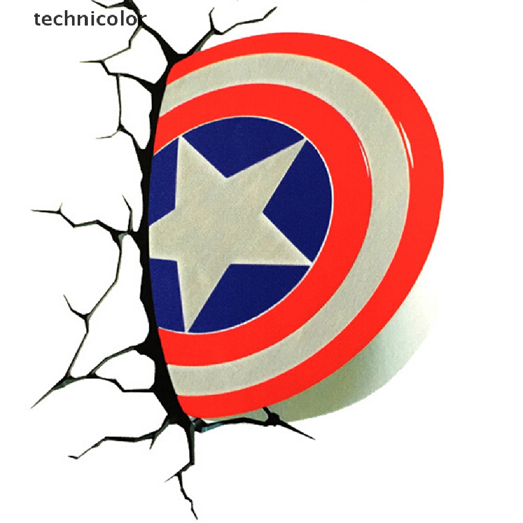1 Miếng Dán Hình Avengers 3d Sáng Tạo Trang Trí Xe Hơi