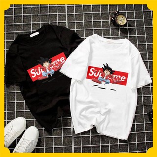 Áo phông Szupreme Son Goku ảnh thật bao đẹp (Áo màu trắng)