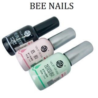 Bộ 3 base, top, cứng móng hoa hồng bee nails shop