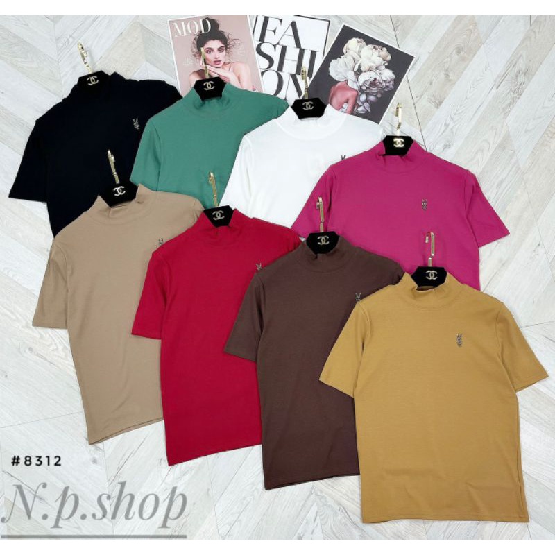 Hot Áo thun tăm quảng châu ngắn tay body