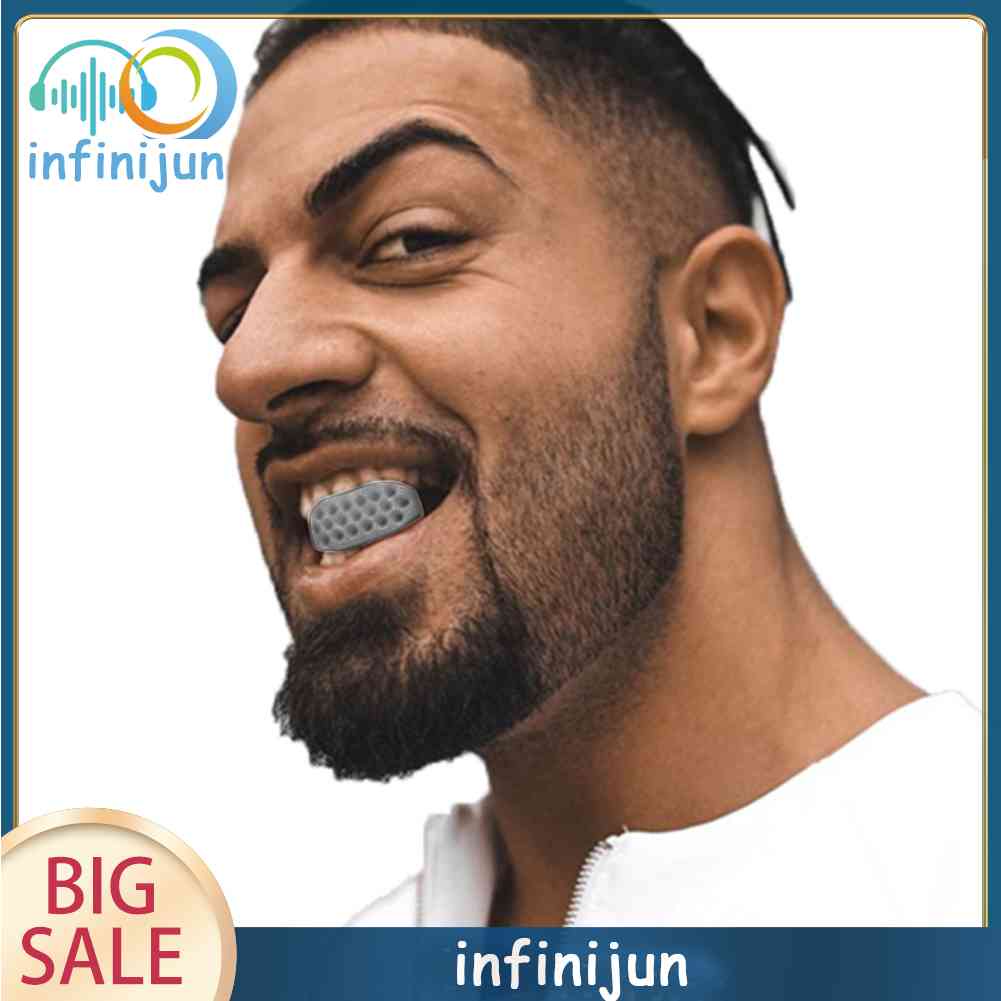 Dụng Cụ Luyện Tập Cơ Mặt Thon Gọn Bằng Silicone INFINIJUN