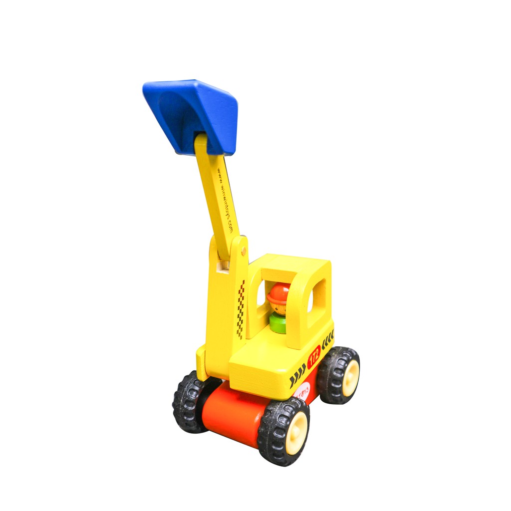 Đồ chơi gỗ Winwintoys - Xe máy xúc 65322