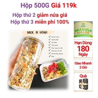 Granola Siêu Hạt Ngũ Cốc Nalee 11 Loại Siêu Hạt Dinh Dưỡng Tặng Thực Đơn Giảm Cân NUTRIWAY - Tụ Bảo Lâu