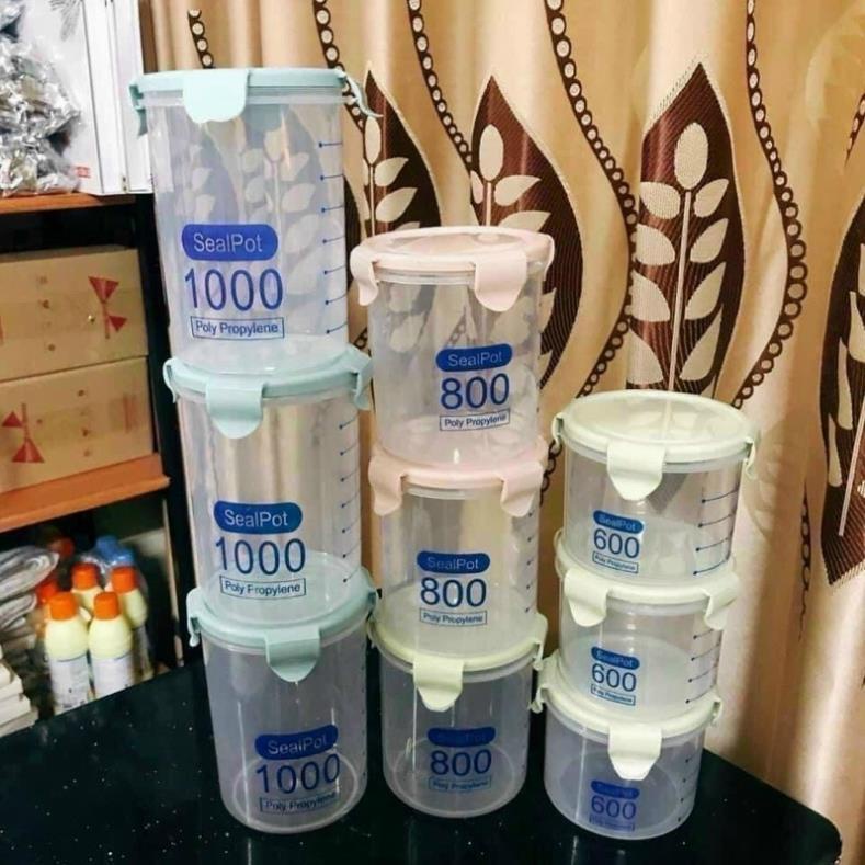 [FREESHIP] SET 3 Hộp Nhựa Đựng Đồ Khô ( kèm ảnh thật )