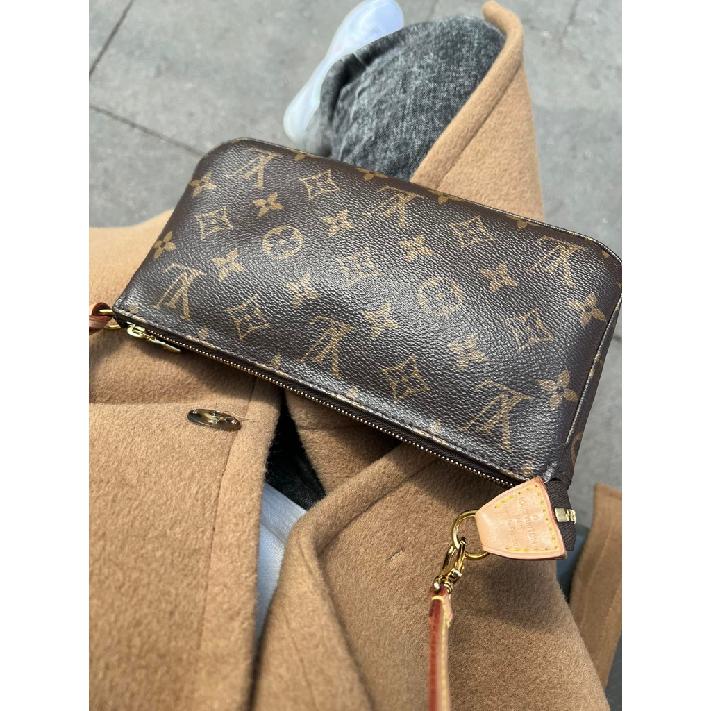 Túi xách đeo chéo L.V, túi đeo vai kẹp nách Jansi - FULLBOX sz20