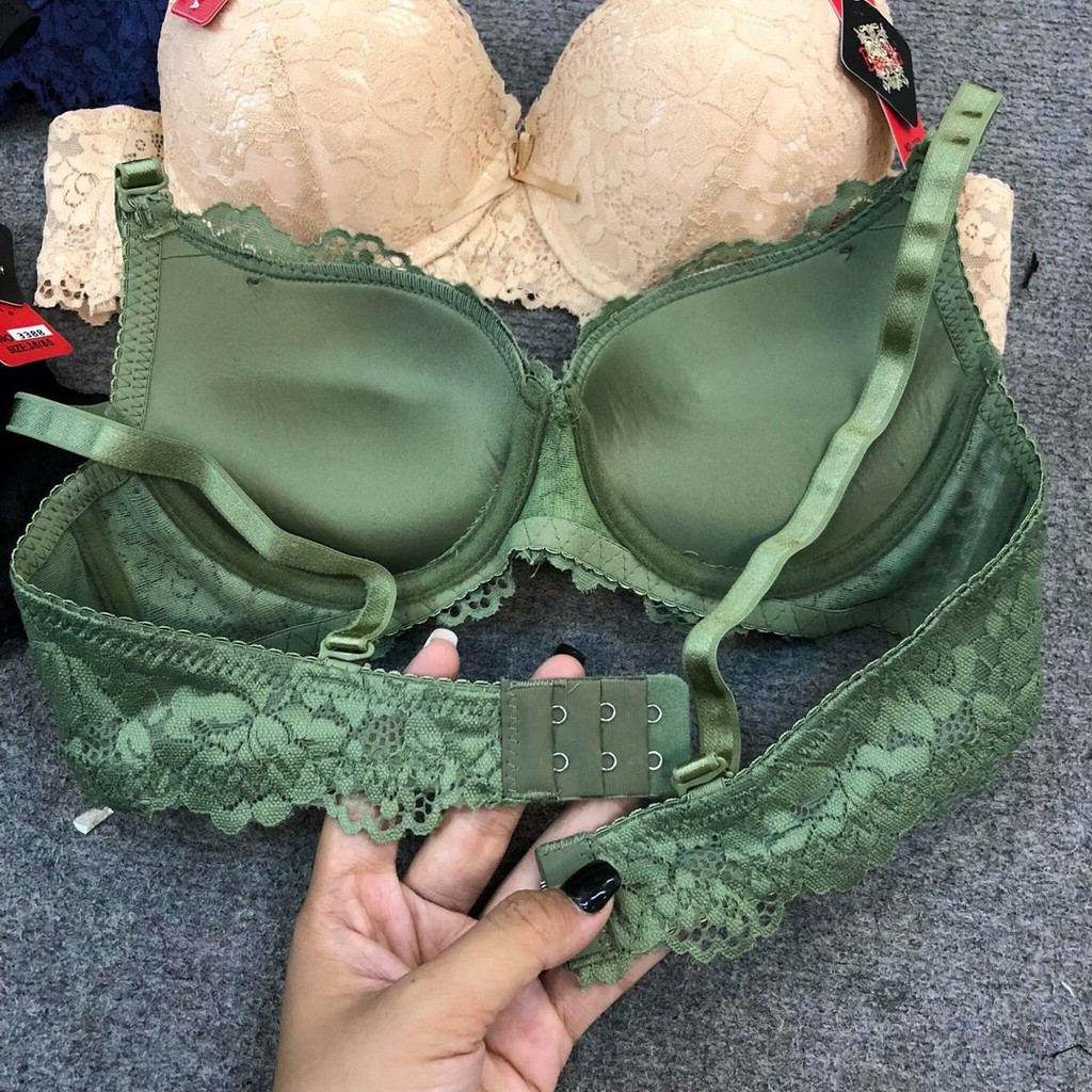 Áo lót nữ/ Áo ngực ren hàng có gọng, ôm và nâng ngực.