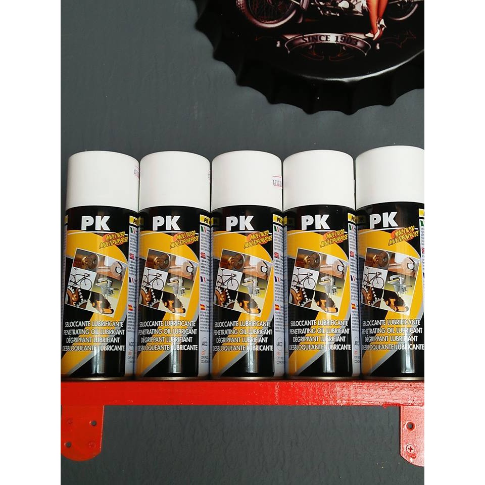 (NHẬP KHẨU ITALY) VỆ SINH SÊN - PK PENETRATING OIL -ITALY- Chai xịt rửa sên -xịt sên