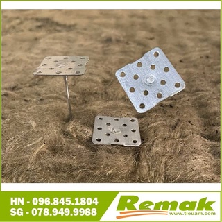 Đinh nhôm ghim bông 65mm | Đinh vít cố định bông thủy tinh | Phụ kiện thi công cách âm cách nhiệt
