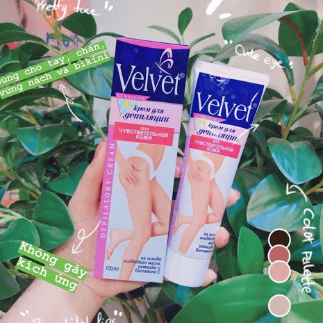 ✔️BÁN BUÔN - Kem Tẩy Lông Dùng Cho Da Nhạy Cảm Và Vùng Bikini Velvet [MP001] | BigBuy360 - bigbuy360.vn