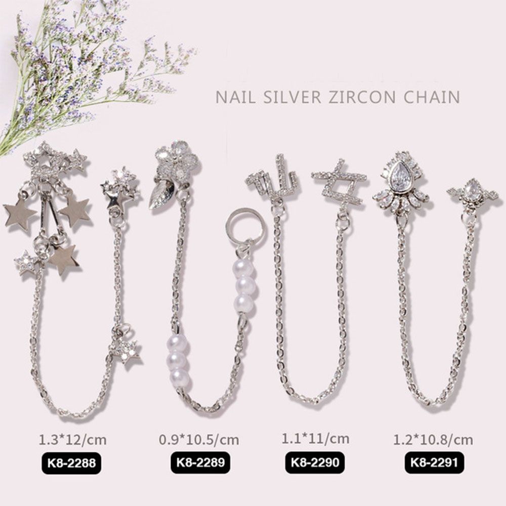Phụ Kiện Trang Trí Móng Tay Đính Đá Zircon DIY|Nơ Đính Móng Nghệ Thuật|Con Bướm 3D Ngọc Trai Hợp Kim|Trang Sức Làm Móng
