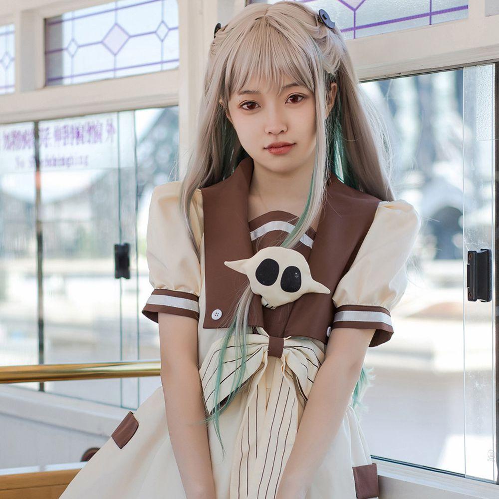 Forbetter Bộ Đồ Hóa Trang Nhân Vật Anime Jibaku Shounen Hanako Kun Với Băng Cài Đầu Lolita Sáng Tạo Cho Bé