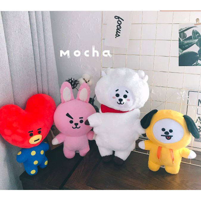 Búp bê Bangtan Doll Cooky Tata Chimmy RJ Koya Mang Shooky loại xịn