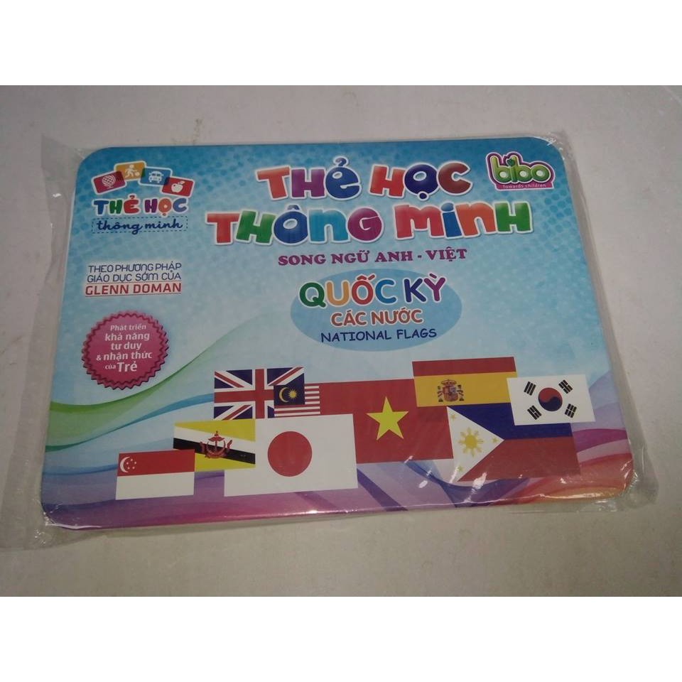 Thẻ học thông minh cỡ to - Flash card