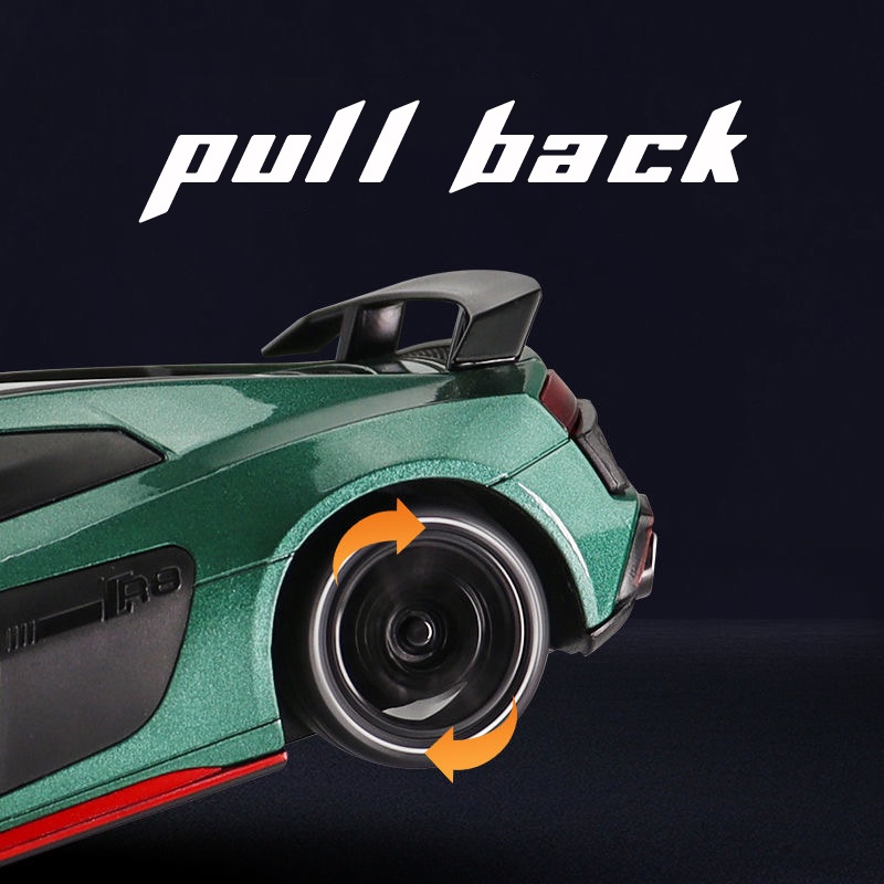 Mô Hình Xe Hơi Audi R8 V10 Plus Tỉ Lệ 1: 24 Bằng Hợp Kim Có Đèn Và Nhạc Cho Bé Trai