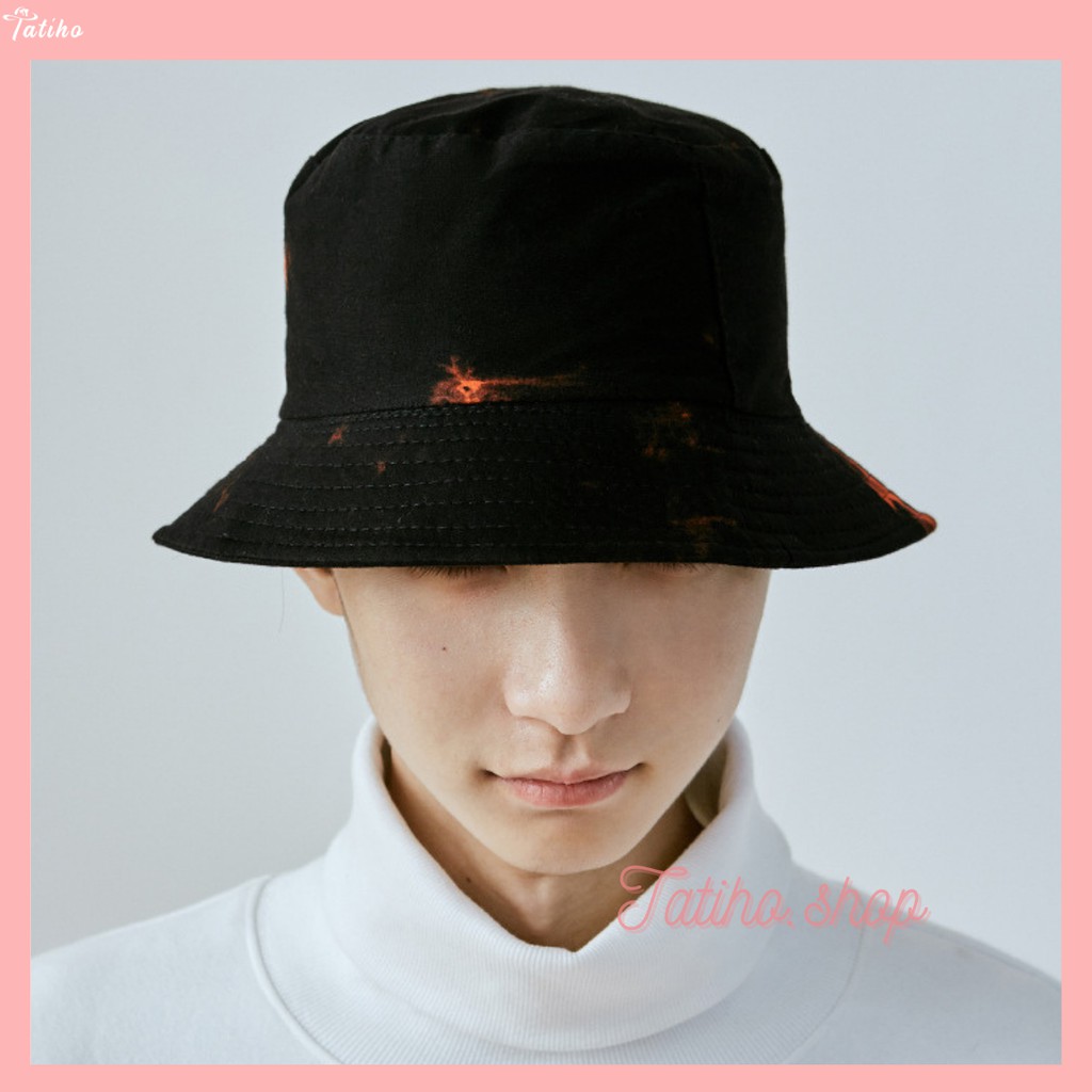 [Hàng Xịn, Giá Tốt] Nón Bucket (Mũ Trơn) Cao Cấp Unisex Màu Loang Phong Cách Hàn Quốc - Chất Liệu Cotton - Mã NV005
