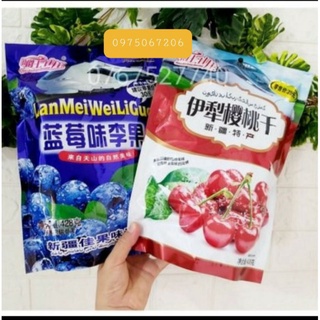 Xả kho 10 gói ô mai việt quất , cherry 428g