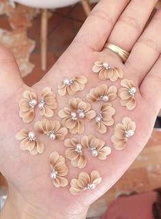 Cúc ruby (1b) - Phụ kiện Nail