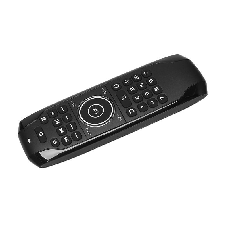 Bàn PhíM Mini Bluetooth 5.0 G7BTS Con Quay Hồi Chuyển, Có ChuộT Bay NềN Đen Cho TV Box / Laptop / Má