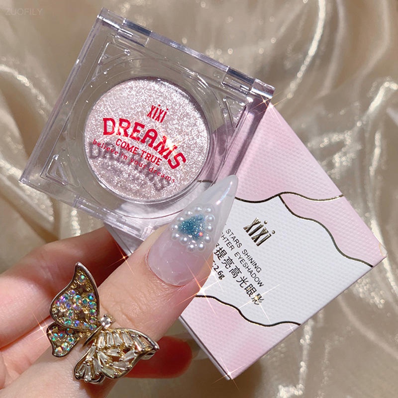 Bảng Phấn Mắt Tông Đất Màu Nhũ Ánh Ngọc Trai Lâu Trôi Chống Nước